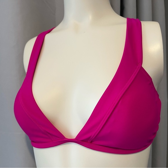 Express 2 Pc Swimsuit Strappy Set - Hot Pink S/M NWOT - Picture 2 of 8